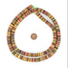 African Medley Vinyl Phono Record Beads (10mm) - The Bead Chest