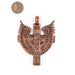 Angel Wings Ethiopian Copper Cross Pendant (80x60mm) - The Bead Chest