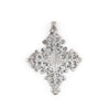 Dire Dawa Ethiopian Silver Cross Pendant (75x55mm)
