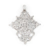 Dessie Ethiopian Silver Cross Pendant (85x70mm)