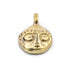 African Brass Mask Charm Pendant (19x14mm) - The Bead Chest