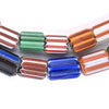 Mixed Nepal Chevron Beads (14x10mm)