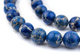 Blue Sea Sediment Jasper Beads (12mm) - The Bead Chest