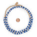 Cobalt Blue Strawstack Sandcast Beads - The Bead Chest