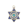 Blue & Turquoise Nepal Star of David Pendant