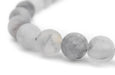 Matte Round Cloudy Quartz Beads (10mm) - The Bead Chest