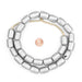 Barrel Maasai Silver Beads (20x16mm) - The Bead Chest