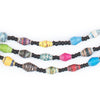 Beach Recycled Paper Beads from Uganda (Extra Small)