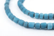 Dark Denim Java Glass Beads - The Bead Chest