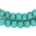 Amazonite Moroccan Pottery Beads (Round - 12mm) - The Bead Chest