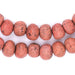 Rouge Red Moroccan Pottery Beads (12mm) - The Bead Chest