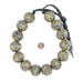 Artisanal Enameled Multicolor Silver Berber Beads - The Bead Chest