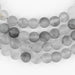 Matte Round Cloudy Quartz Beads (6mm) - The Bead Chest