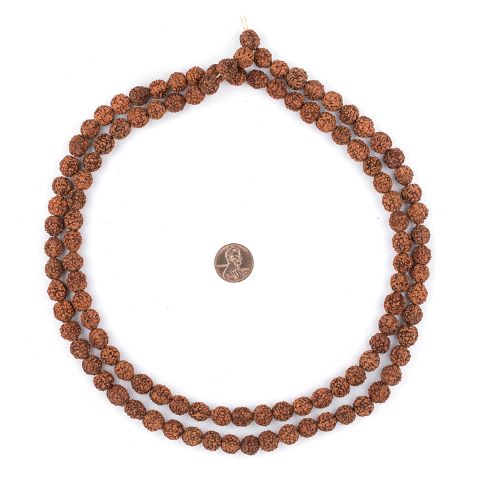 Rudraksha Mala Prayer Beads (10mm) - The Bead Chest