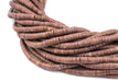 Brown Afghani Cylindrical Bauxite Beads (5mm) - The Bead Chest