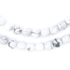 White Round Howlite Beads (8mm)
