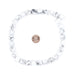 White Round Howlite Beads (12mm) - The Bead Chest