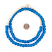 Light Azul Recycled Glass Beads (7mm) - The Bead Chest