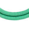 Vintage Green Vinyl Phono Record Beads (10-12mm)