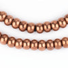 Smooth Copper Padre Beads (9mm)