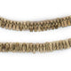 Faceted Brass Triangle Heishi Beads (4mm) - The Bead Chest