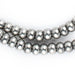 Smooth Silver Padre Beads (9mm) - The Bead Chest