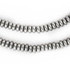 Smooth Silver Rondelle Beads (5mm)