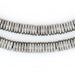 Jumbo Silver Double Heishi Beads (9mm) - The Bead Chest