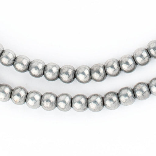 Silver Round Sphere Beads (6mm)