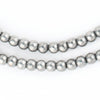 Silver Round Sphere Beads (6mm)