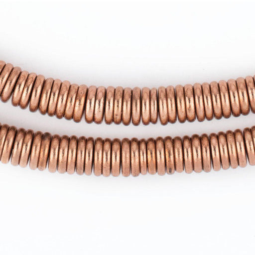 Copper Donut Beads (8mm)