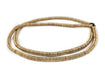 Smooth Extra Large Brass Heishi Beads (6mm) - The Bead Chest