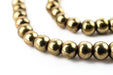 Brass Sphere Beads (6mm) - The Bead Chest