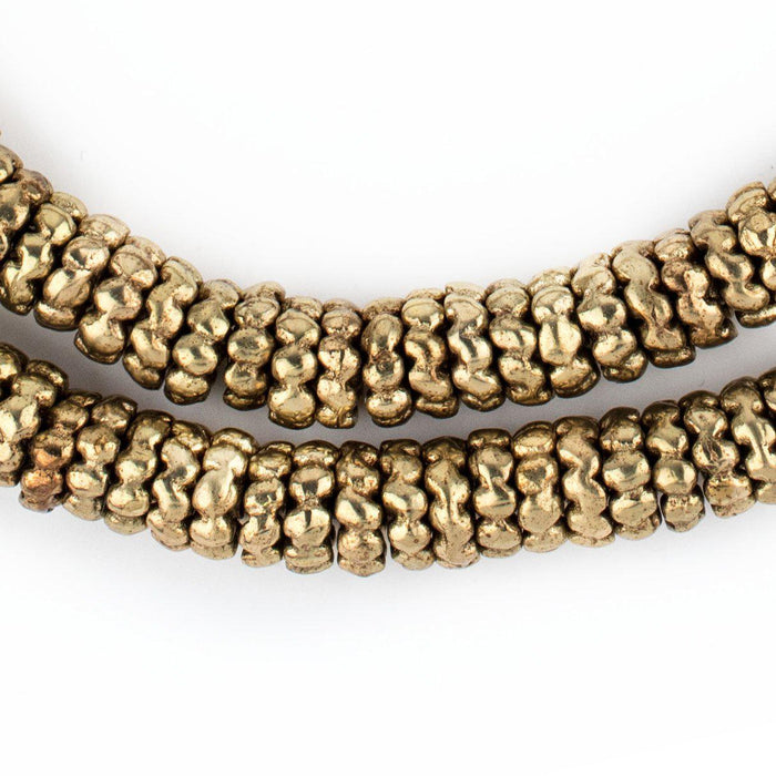 Brass Aja Flower Beads (11mm) - The Bead Chest