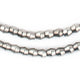 Smooth Silver Bicone Beads (4.5mm) - The Bead Chest