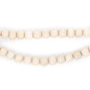 Cream Natural Wood Beads (6mm)