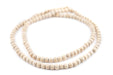 Cream Natural Wood Beads (6mm) - The Bead Chest