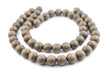 Brown Natural Wood Beads (16mm) - The Bead Chest
