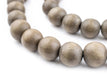 Brown Natural Wood Beads (16mm) - The Bead Chest
