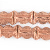 Copper Baule Sun & Moon Beads (27x20mm)