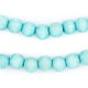 Mint Green Natural Wood Beads (8mm) - The Bead Chest