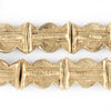 Brass Baule Sun & Moon Beads (27x20mm)