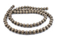 Brown Natural Wood Beads (10mm) - The Bead Chest