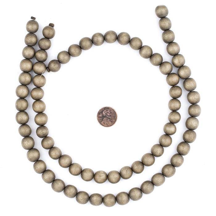 Brown Natural Wood Beads (12mm) - The Bead Chest
