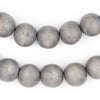 Grey Natural Wood Beads (16mm)