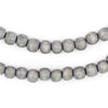 Grey Natural Wood Beads (6mm)