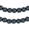 Charcoal Natural Wood Beads (10mm)