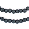 Charcoal Natural Wood Beads (8mm)