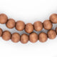 Light Brown Natural Wood Beads (8mm)