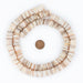 White Ocean Sea Shell Heishi Beads (12mm) - The Bead Chest